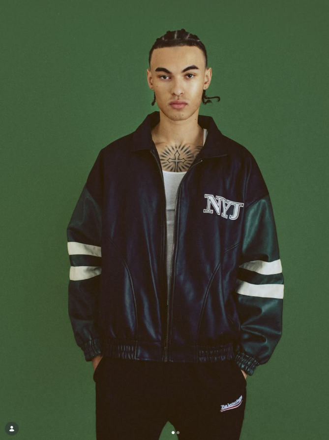 NYJ leather jacket