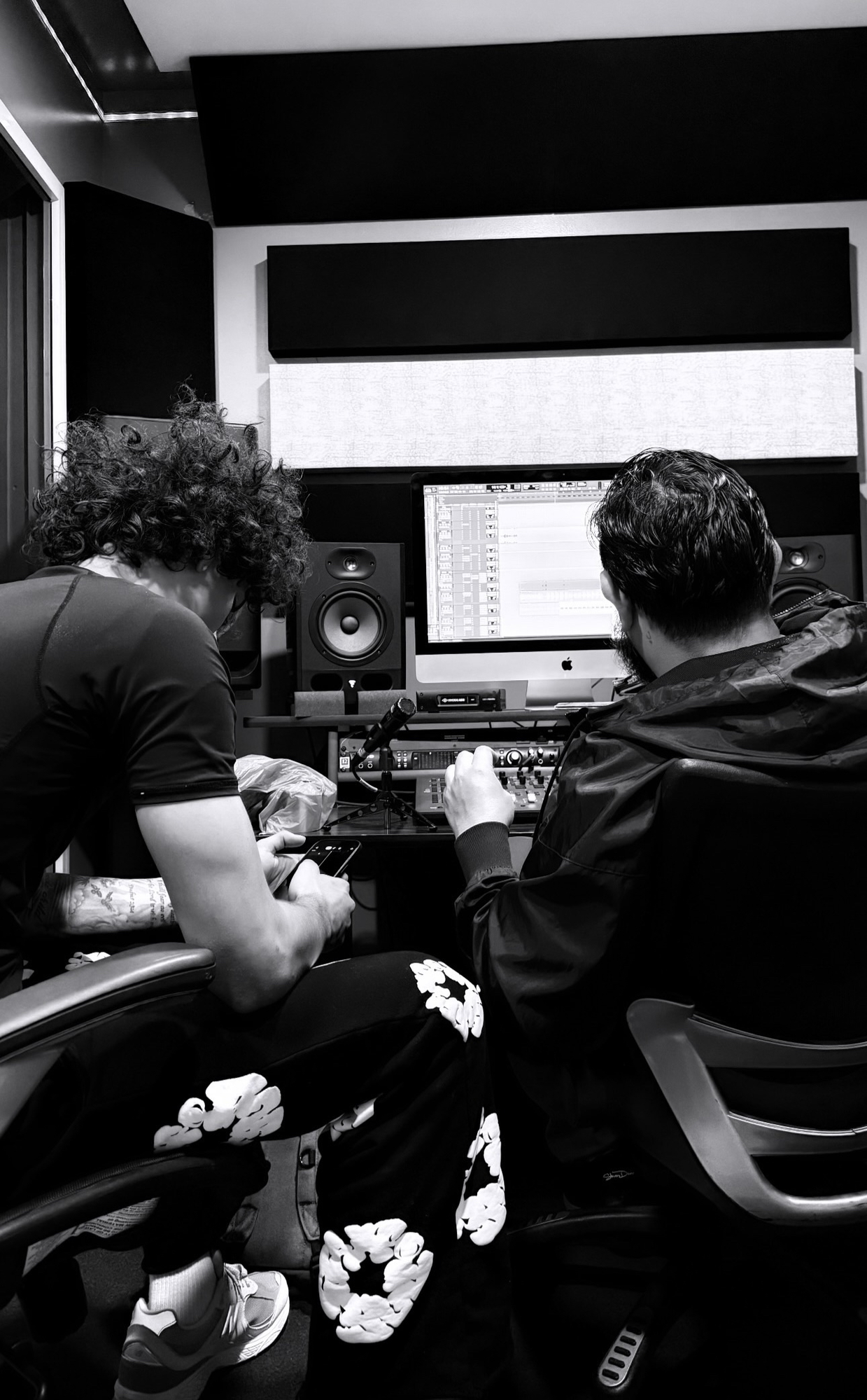Studio session